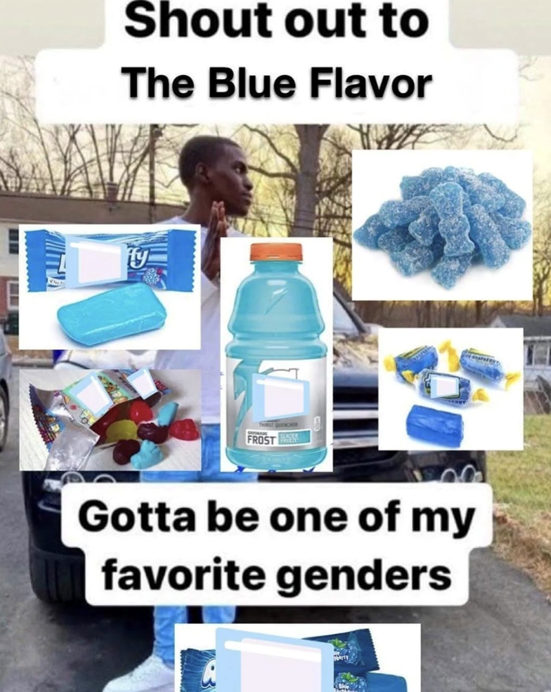 Shout out to The Blue Flavor fy SATORAGE FROST Gotta be one of my favorite genders