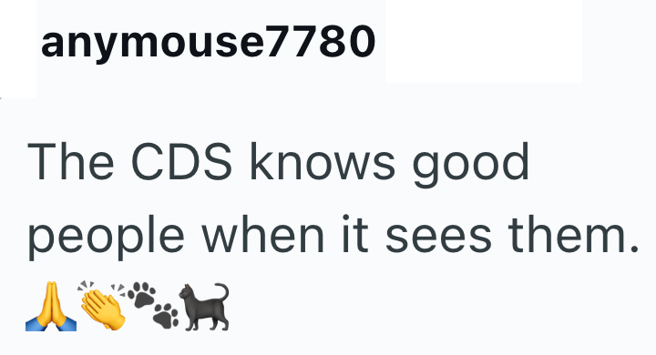 anymouse7780 The CDS knows good people when it sees them.