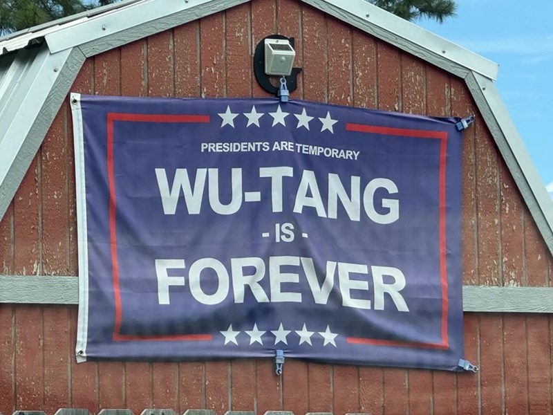 PRESIDENTS ARE TEMPORARY WU-TANG -IS- FOREVER