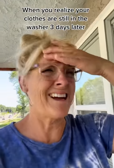 When you realize your clothes are still in the washer 3 days later
