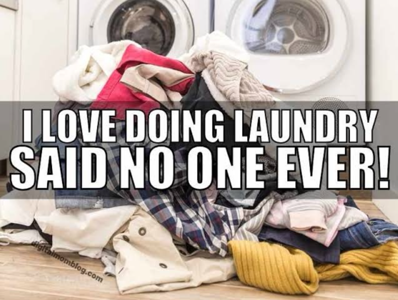 I LOVE DOING LAUNDRY SAID NO ONE EVER! igitaimomblog.com
