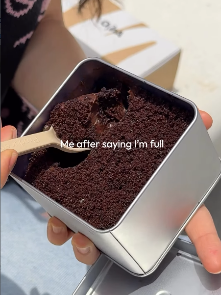 Me after saying I'm full