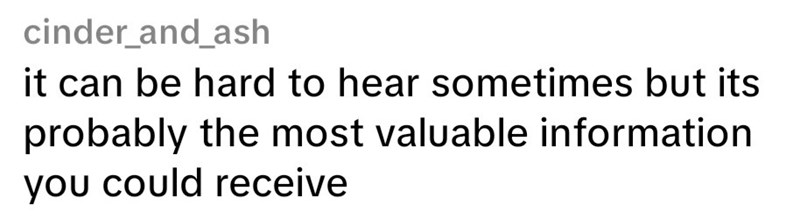 cinder_and_ash it can be hard to hear sometimes but its probably the most valuable information you could receive