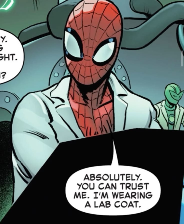 Y. ラ SHT. ? ABSOLUTELY. YOU CAN TRUST ME. I'M WEARING A LAB COAT.