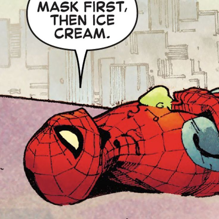 MASK FIRST, THEN ICE CREAM.