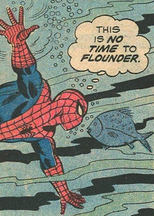 THIS IS NO TIME TO FLOUNDER.