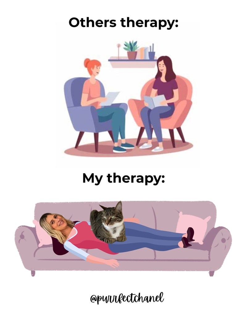 Others therapy: My therapy: @purrfectchanel