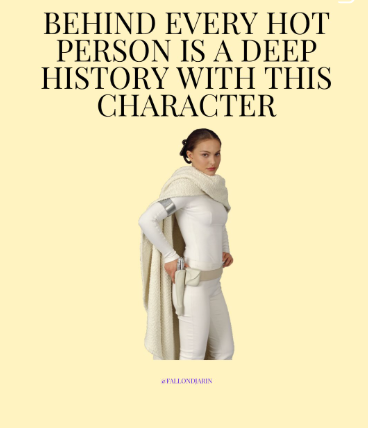 BEHIND EVERY HOT PERSON IS A DEEP HISTORY WITH THIS CHARACTER FALLONDIARIN