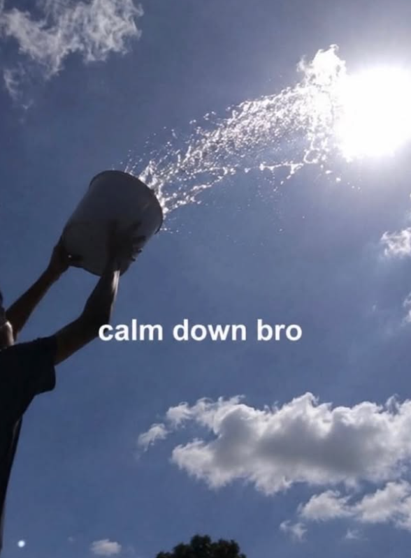 calm down bro