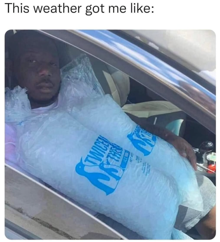 This weather got me like: TWICE ICE ONLIN