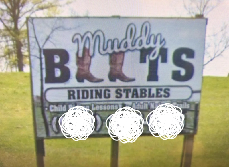 Muddy BLITS RIDING STABLES Child Lessons Adult ails