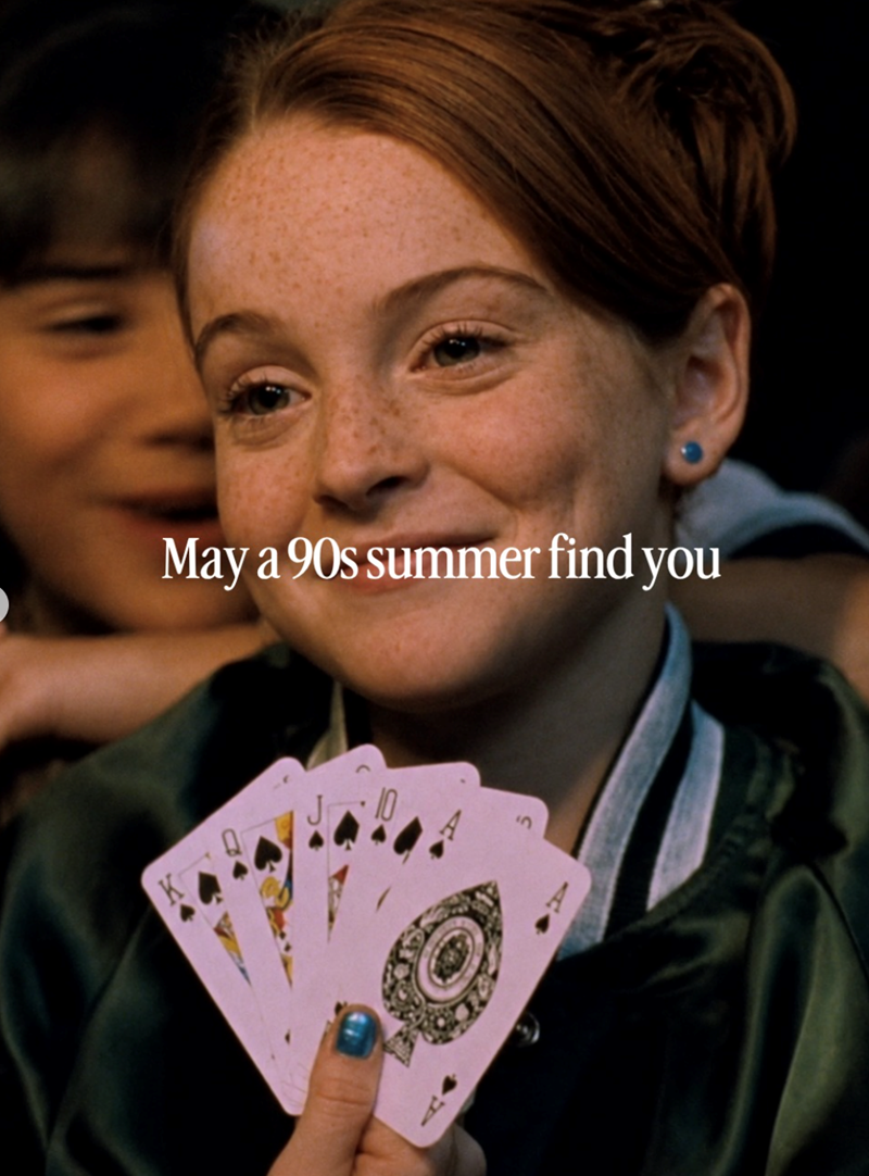 May a 90s summer find you