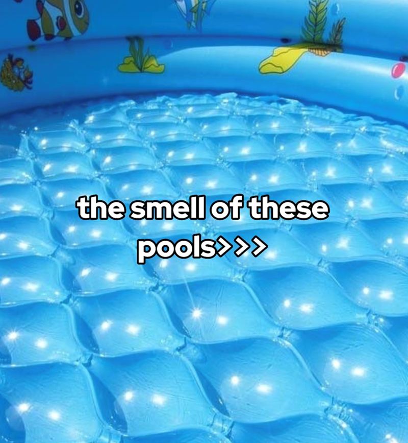 the smell of these pools>>>