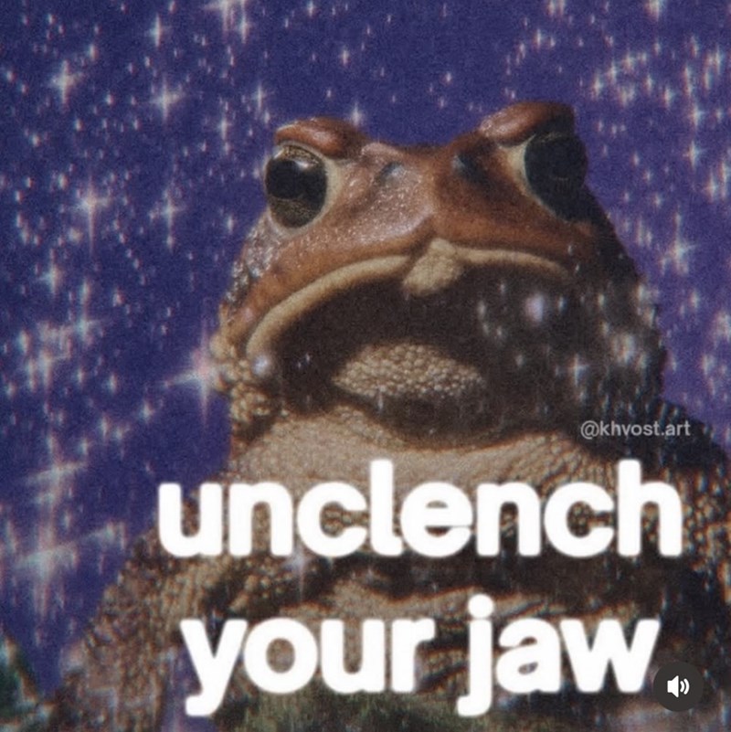 @khvost.art unclench your jaw.