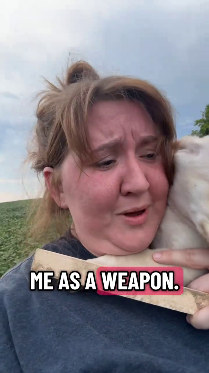 ME AS A WEAPON.