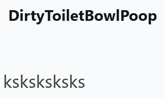 Dirty Toilet BowlPoop ksksksksks