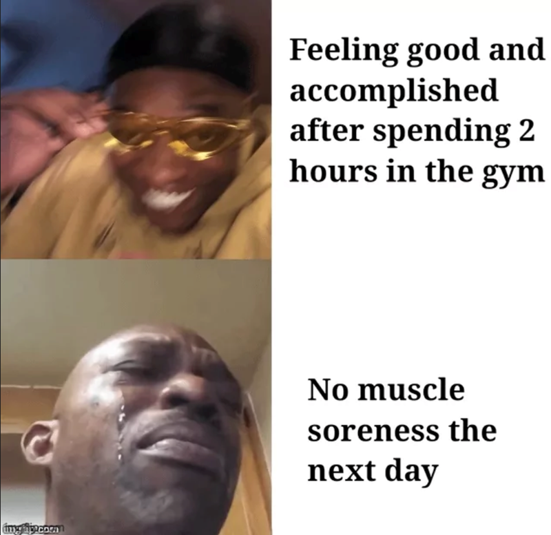 imgipe.coom 24 Feeling good and accomplished after spending 2 hours in the gym No muscle soreness the next day