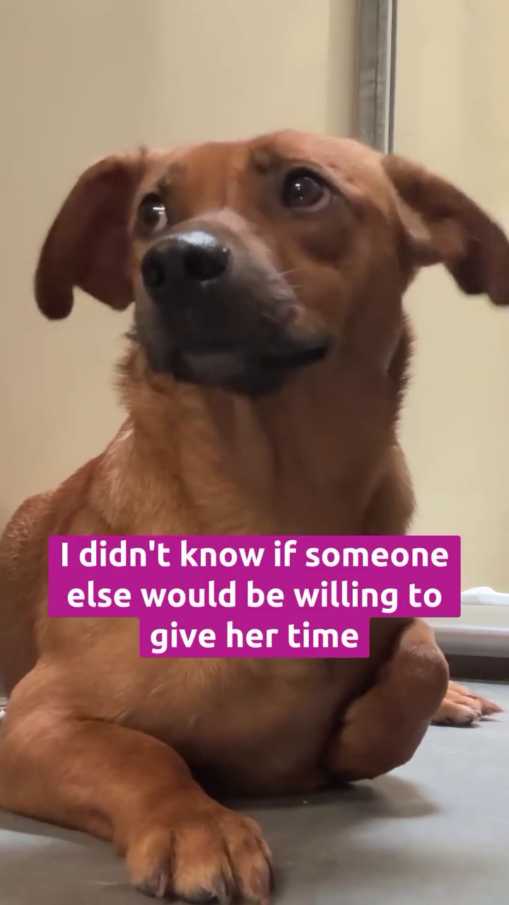 I didn't know if someone else would be willing to give her time