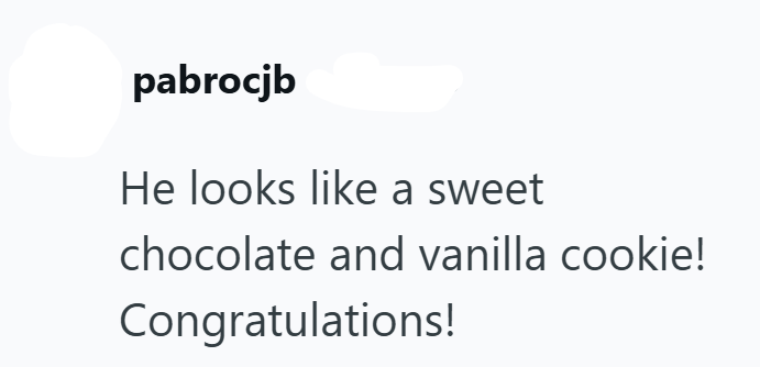 pabrocjb He looks like a sweet chocolate and vanilla cookie! Congratulations!