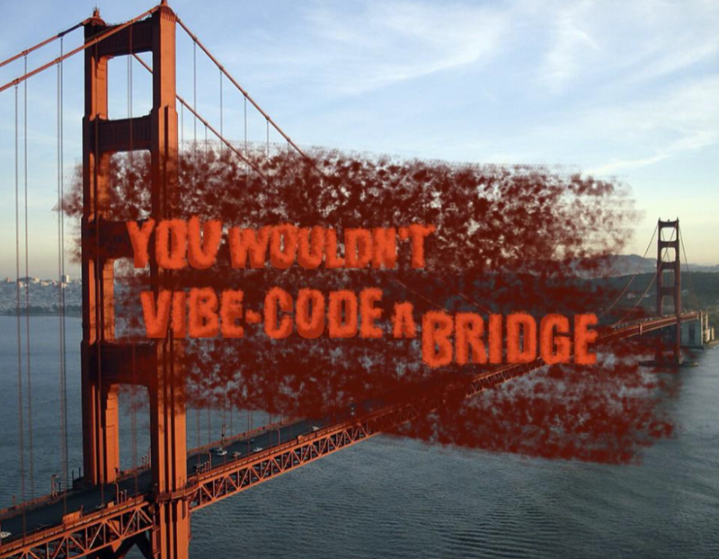 YOU WOULDN'T VIBE CODE ABRIDGE AZAZAZAZAVAZAVA