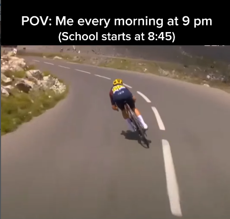 POV: Me every morning at 9 pm (School starts at 8:45) d