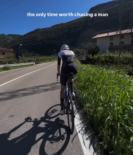the only time worth chasing a man