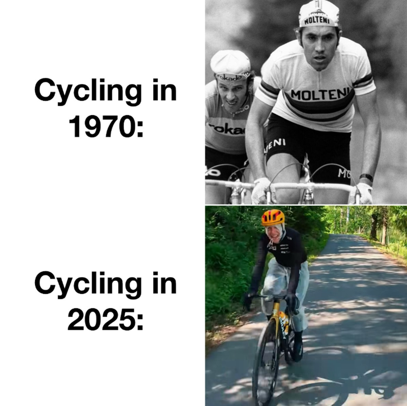 MOLTENI Cycling in 1970: okado oka VENI MOLTEN Cycling in 2025: MO
