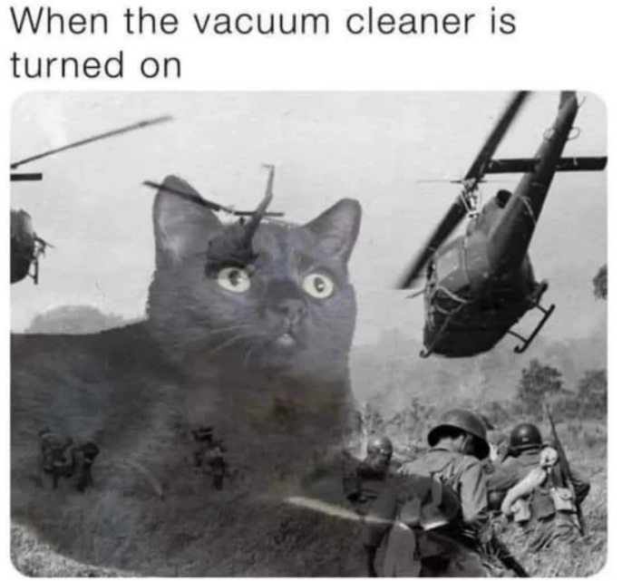 When the vacuum cleaner is turned on