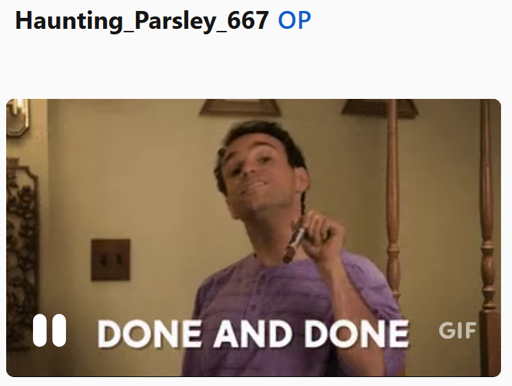 Haunting Parsley_667 OP 1 DONE AND DONE GIF