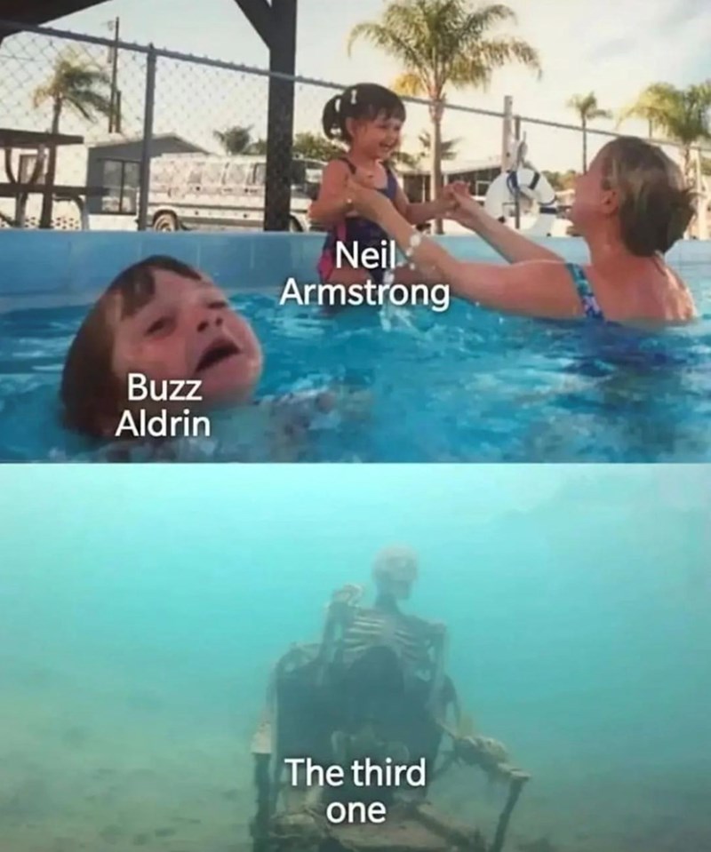 Buzz Neil Armstrong Aldrin The third one