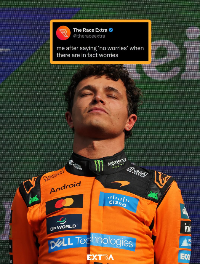 26 R The Race Extra @theraceextra me after saying 'no worries' when there are in fact worries FOR THE SY Android DP WORLD MONSTER ENER Baton FOR THE STAY ... CISCO DELL Technologies EXTRA In ECO IRO MO