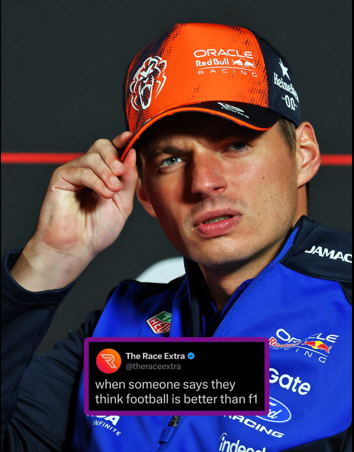 ORACLE Red Bull RACING Heine 00 JAMAC HED The Race Extra @theraceextra when someone says they think football is better than f1 INFINITE LE RaING Gate d ACING indecat