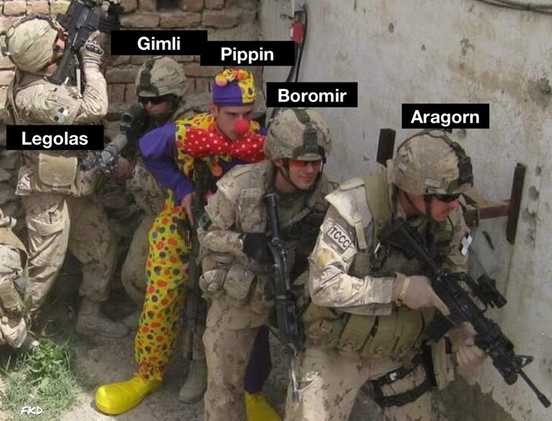 Legolas FKD Gimli Pippin Boromir Aragorn TCCC