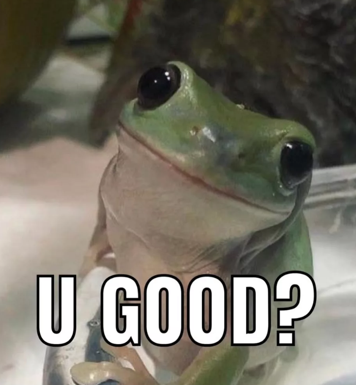 A U GOOD?