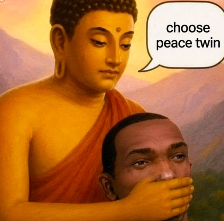 choose peace twin