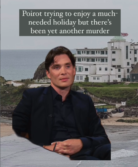 Poirot trying to enjoy a much- needed holiday but there's been yet another murder