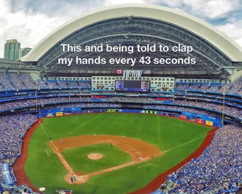 This and being told to clap my hands every 43 seconds