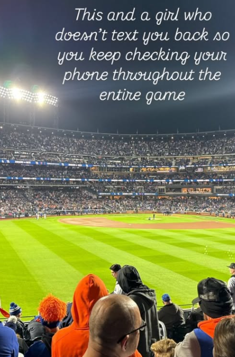 This and a girl who doesn't text you back so you keep checking your phone throughout the entire game