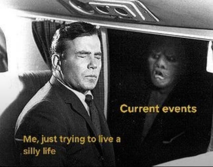 -Me, just trying to live a silly life Current events