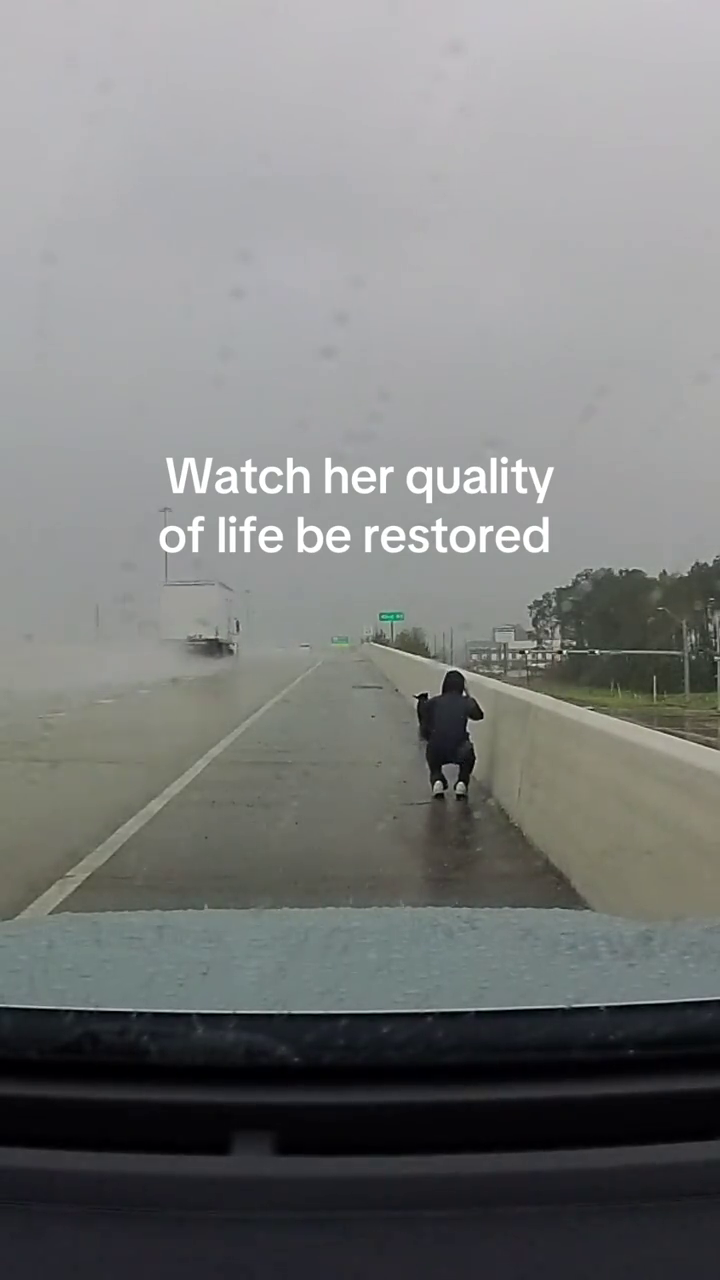 Watch her quality of life be restored