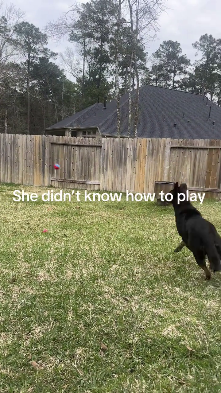 She didn't know how to play