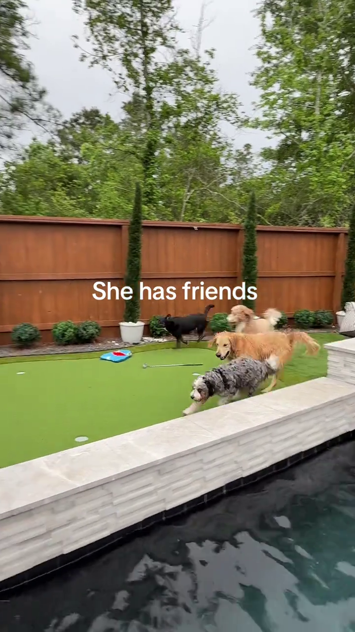 She has friends