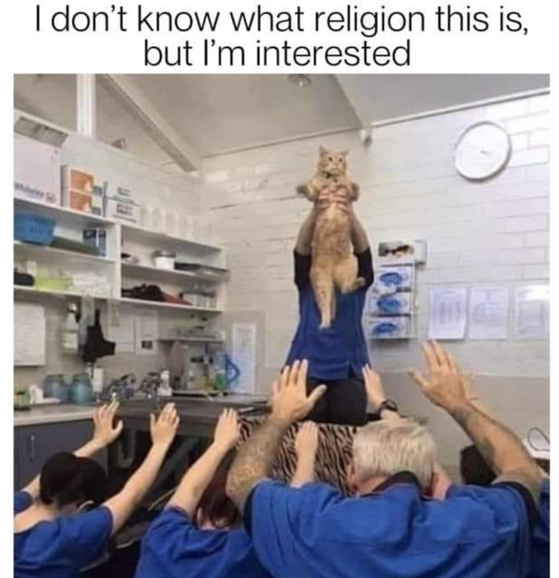 I don't know what religion this is, but I'm interested