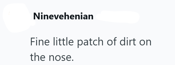 Ninevehenian Fine little patch of dirt on the nose.