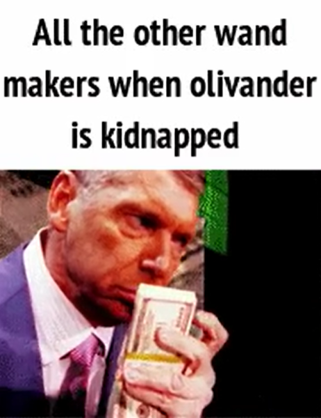 All the other wand makers when olivander is kidnapped