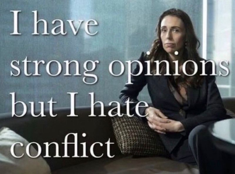 I have strong opinions but I hate conflict