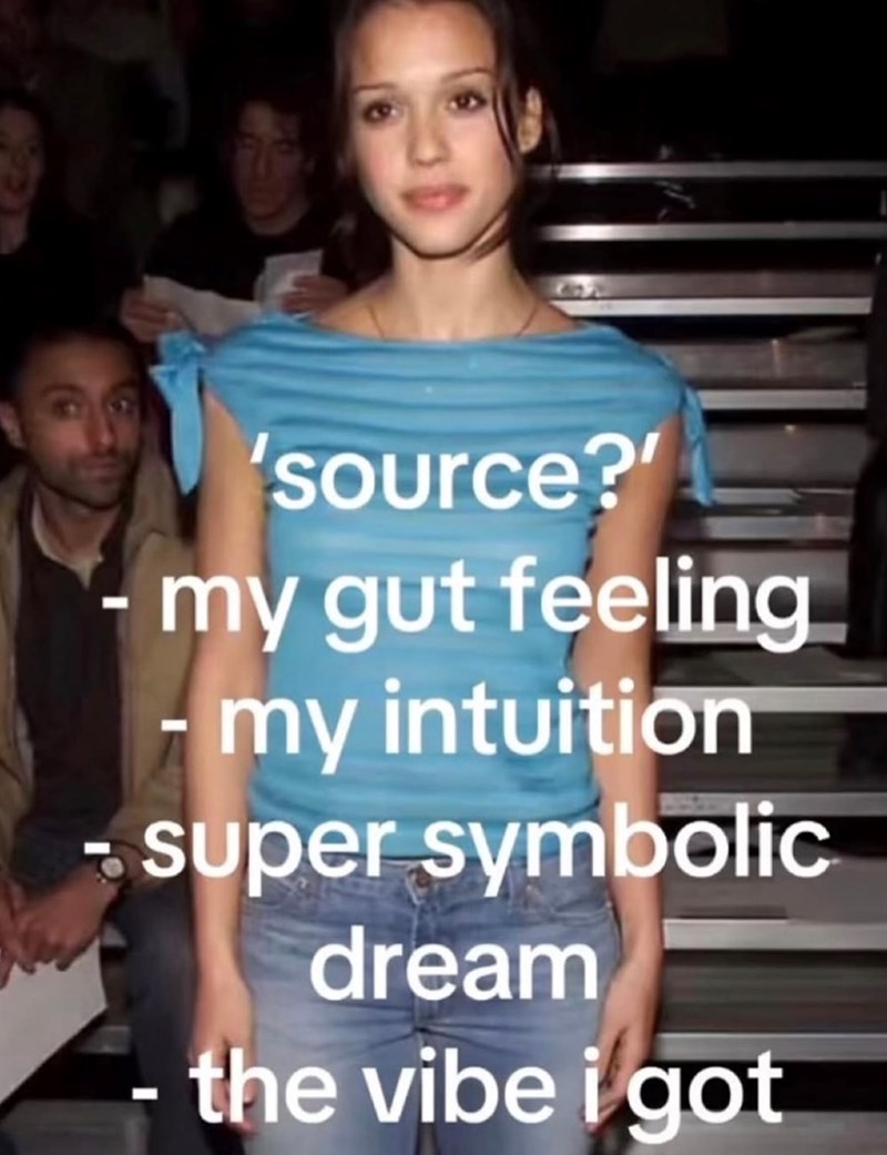 - source?' my gut feeling - my intuition super symbolic dream the vibe i got