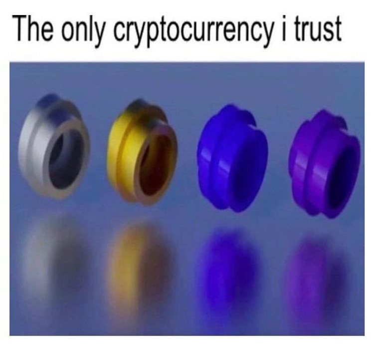 The only cryptocurrency i trust