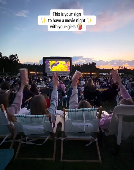 This is your sign to have a movie night with your girls \