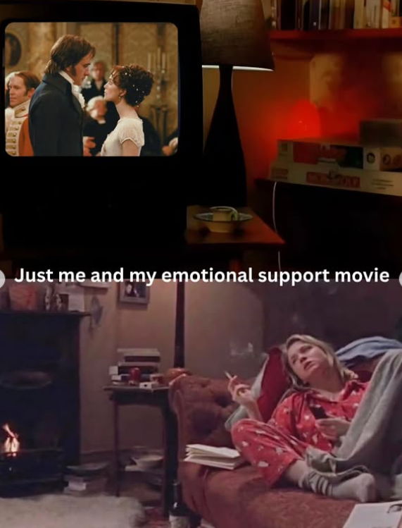 Just me and my emotional support movie